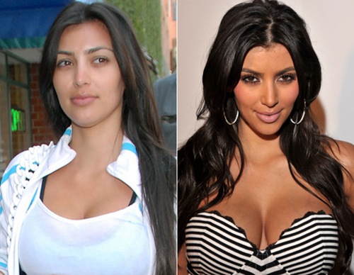 Kim Kardashian Without Makeup kim kardashian without clothes